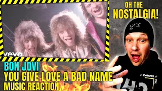 Bon Jovi " YOU GIVE LOVE A BAD NAME " [ Reaction ] | UK REACTOR |