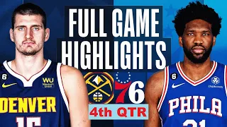 Philadelphia 76ers vs Denver Nuggets Highlights 4th-QTR HD | January 16 | 2023–24 NBA season