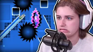 STREAM CHAT built CHALLENGES... here's how it went (Geometry Dash)