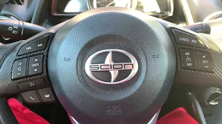 How to activate touch screen on Scion ia.