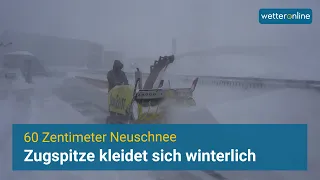 ☃️Zugspitze❄ mit 60cm Neuschnee