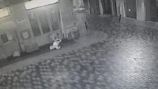 Dramatic CCTV: Student passes out as 'hugger mugger' grabs £5,000 watch