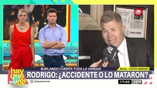 Burlando cuenta toda la verdad sobre la trágica muerte de Rodrigo