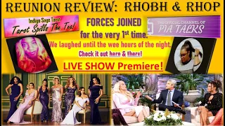 Indigo Sage & PiaTalks (Review) RHOBH Season 11, Reunion Part 2 & RHOP