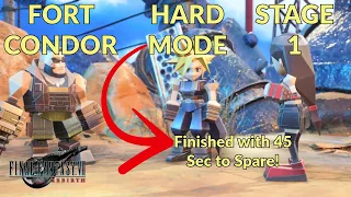 Mastering Fort Condor Hard Mode Stage 1! Junon Region Guide With Simple Tactics!