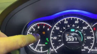 Nissan Note TPMS Warning Light Reset