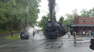 CNJ 113 Departs Minersville Station