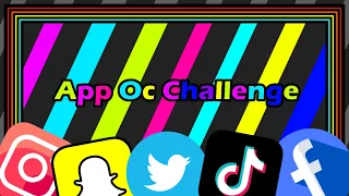 (Online / Social Media) App Oc Challenge!!! // Gacha Life // Gacha Club // Oc Challenge // 1