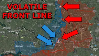 Volatile Front Line As Russian Assaults Continue & The UAF Launch Counter-Attacks