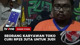 Ketagihan Main Judi Slot, Pria Ini Curi Uang Rp25 Juta di Toko Ponsel | Kabar Utama tvOne