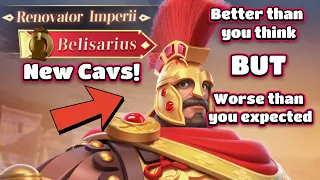 Belisarius Prime | He's Good...But Why So Disappointing? Rise Of Kingdom's Newest Cavalry Commander