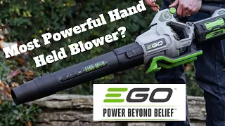 Ego LB7654 Blower - Unboxing and First Impression - Most Powerful Hand Held Blower on the Planet ?