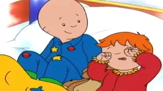 Caillou et la Soirée Pyjama | Caillou | Dessins animés pour enfants | WildBrain pour les enfants