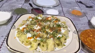 مهمانی در خانه خاله و پختن آی خانم #food #vlog #explore #asmr #afghani #foodie