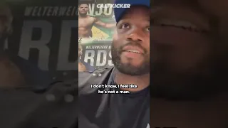 Leon Edwards says he wanted to "slap" Colby Covington after the press conference