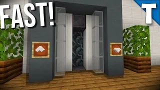 The FAST Realistic ELEVATOR [Minecraft Bedrock 1.20] +Tutorial