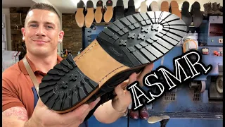 ASMR - Timberland Boot Repair |  Shoe Repair // Full Re-build!