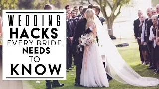 WATCH THIS BEFORE YOU PLAN YOUR WEDDING! | Hacks Every Bride Needs to Know