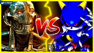 METAL SONIC VS ULTRON - BATALHA MORTAL