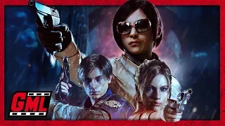 RESIDENT EVIL 2 REMAKE fr - MIX LEON & CLAIRE - FILM JEU COMPLET