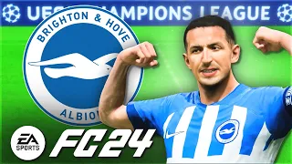 Brighton Realistic Rebuild in the Champions League!