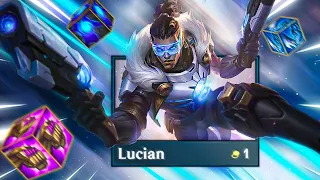 THIS IS A 1-COST?! Lucian Reroll Is Too Busted - TFT SET 8.5 PBE