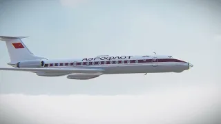 1979 Dniprodzerzhynsk mid air collision - Crash Animation