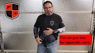 Appendix Carry tips on gun size
