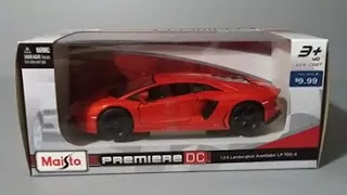 1/24 scale Maisto Lamborghini Aventador LP 700-4