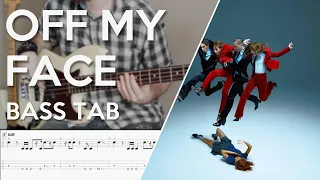 Måneskin - OFF MY FACE // Bass Cover // Play Along Tabs and Notation