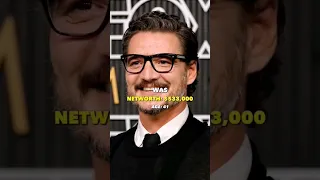 Pedro Pascal's net worth over the years. #pedropascal #mandalorian #lastofus #shorts