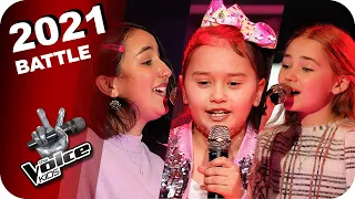 The Lumineers - Ho Hey (Kiara/Michelle/Leila) | The Voice Kids 2021 | Battles