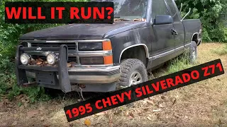 1995 Chevy Silverado Z71- Can we get it running? Abandoned for 6 years! PART 1!