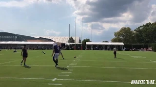 Carli Lloyd Launches 55 yard field goal and Filthladelphia Eagles Practice