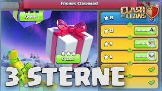 Frohes Clashmas Herausforderung #4 - EINFACHER 3 Sterne Weg Weihnachts Challenge | Clash of Clans