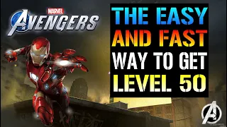 Marvel's Avengers: Easy & Fastest Way To Level To 50 IN UNDER 2 HOURS! & NO ITS NOT THE HARM ROOM!!!