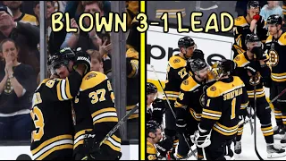 The Epic 3-1 Series Lead Collapse Of The 2023 Boston Bruins