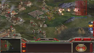 CHINA Tank vs. 7 USA Laser $10k - Command & Conquer Generals Zero Hour - 1 vs 7 HARD Random Gameplay