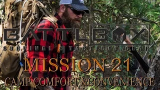 BattlBox Mission 21 "Camp Comfort & Convenience"