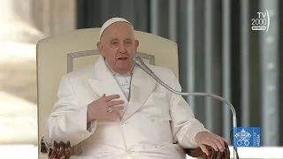 Papa Francesco, Udienza Generale 6 marzo 2024