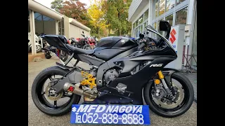 600SS最強バイク❗2019年式YZF-R6カスタムをご紹介！アクラポビッチマフラー　サウンドチェック！　#YZFR6 #R6 #YAMAHA #ヤマハ