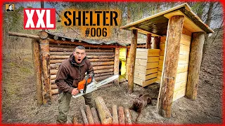 NOCH GRÖßER! Neuer RAUM für den Shelter + FLUCHTTUNNEL | XXL SHELTER bauen #006 | Survival Mattin