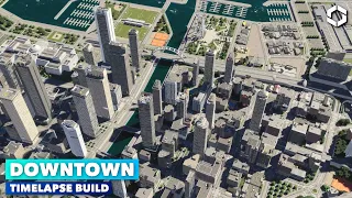 Creating Thousands of Jobs with the Perfect City Center | Cities Skylines 2 Speedbuild