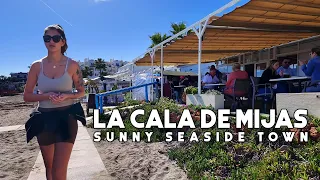 La Cala de Mijas Spain Suuny Seaside Town February 2024 Update | Costa del Sol | Málaga [4K]