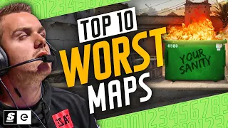 Top 10 Most Hated Maps in Esports History