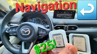 How-to UNLOCK your MAZDA Navigation!  (2021-2024 CX-5 shown) #cx30 #mazda3 #mx5 #cx9 #mazda6 #cx50