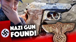 NAZI GUN found Mudlarking, my most shocking find ever!