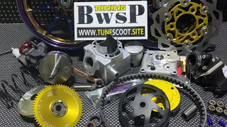 Honda DIO50 tuning spare parts by BWSP