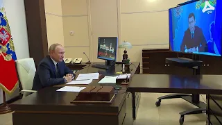 Владимир Путин поддержал кандидатуру Евгения Куйвашева на посту губернатора Свердловской области