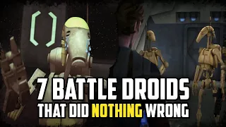 7 HORRIFIC Battle Droid Deaths That Would Have Been Classed as a War Crime